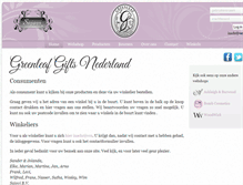 Tablet Screenshot of greenleafgifts.sajovi.nl